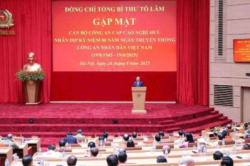 Đảng, Nhà nước và nhân dân luôn đặt trọn niềm tin vào lực lượng Công an nhân dân
