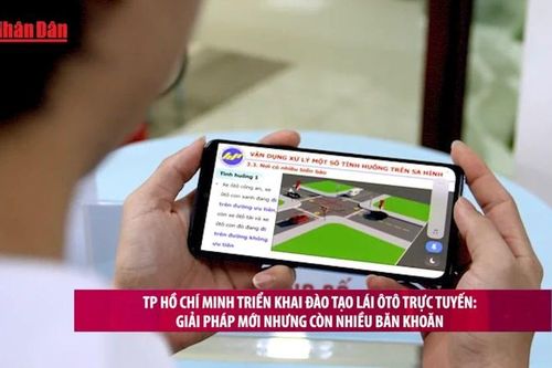 Thành phố Hồ Chí Minh triển khai đào tạo lái ô-tô trực tuyến