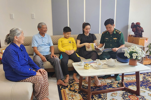 Góp phần giúp quân nhân an cư lạc nghiệp
