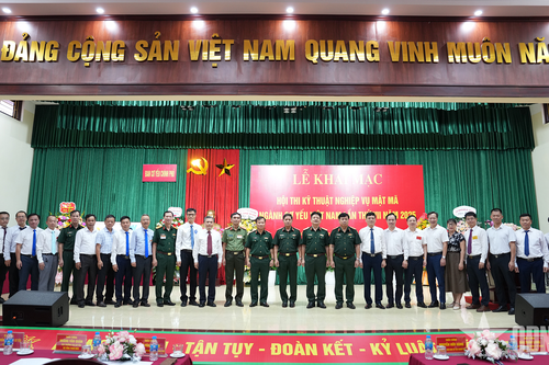 Khai mạc hội thi kỹ thuật nghiệp vụ mật mã ngành cơ yếu Việt Nam