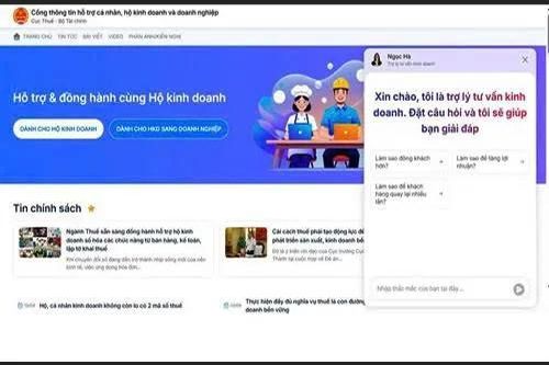 Cục Thuế sắp ra mắt cổng thông tin hỗ trợ cá nhân, hộ kinh doanh và doanh nghiệp