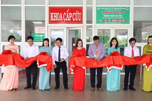 Thêm 2 trạm cấp cứu vệ tinh 115 tại khu vực Bà Rịa - Vũng Tàu