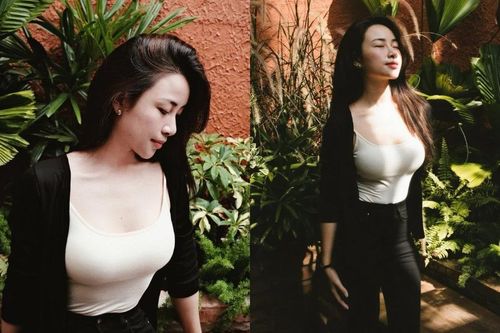 Bà xã Phan Văn Đức khoe sắc vóc 'mẹ 2 con vẫn mòn con mắt'