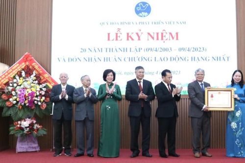 Quỹ Hòa bình và Phát triển Việt Nam: Nỗ lực góp phần xây dựng sự nghiệp hòa bình, hữu nghị và phát triển của Việt Nam trong kỷ nguyên mới