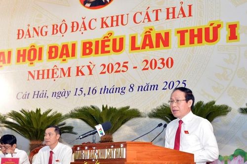 Bí thư Thành ủy Hải Phòng: Đặc khu Cát Hải hội tụ thời cơ, điều kiện để bứt phá