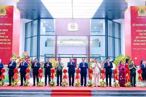 Tổng Bí thư Tô Lâm dự khánh thành trụ sở Bộ Công an