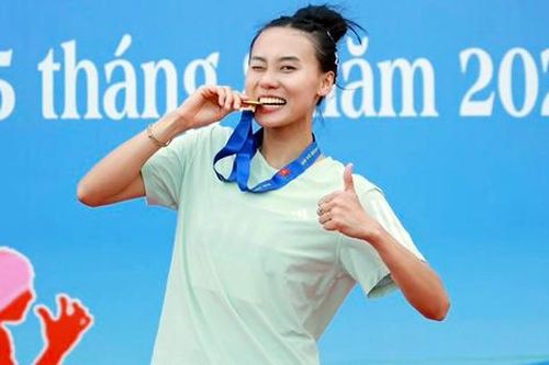 Cô gái Hải Phòng phá kỷ lục 7 môn phối hợp tại Giải vô địch điền kinh Quốc gia