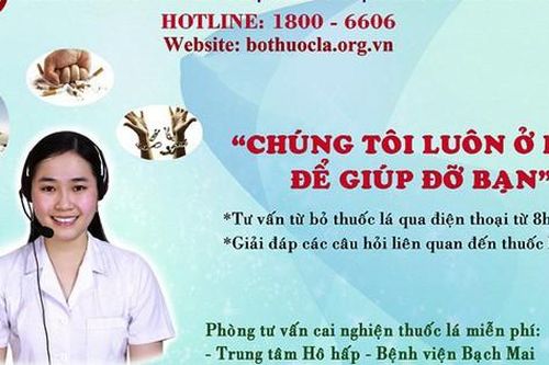 Bệnh viện Bạch Mai với công tác tư vấn, điều trị và hỗ trợ chuyên môn về cai nghiện thuốc lá