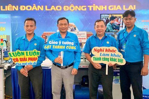 Gia Lai có 2 sáng kiến tiêu biểu tham gia triển lãm 'Hành trình sáng tạo - Khát vọng vươn mình'