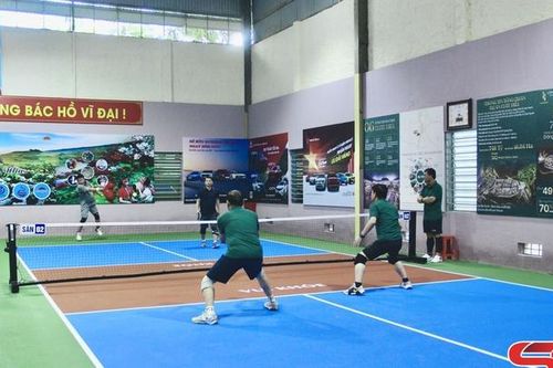 Khai trương sân thể thao và giao lưu pickleball