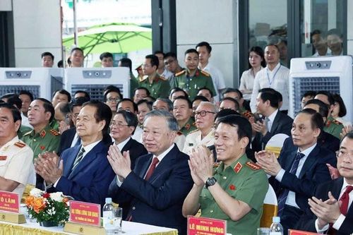 Tổng Bí thư Tô Lâm dự Lễ khánh thành trụ sở Bộ Công an