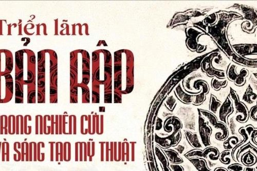 Bản rập trong nghiên cứu và sáng tạo mỹ thuật