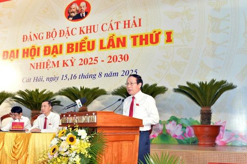 Xây dựng Cát Hải trở thành đặc khu trọng điểm kinh tế biển của Hải Phòng