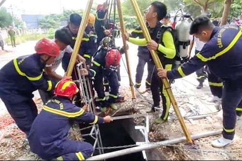 Một công nhân tử vong nghi do ngạt khí khi xử lý hố ga