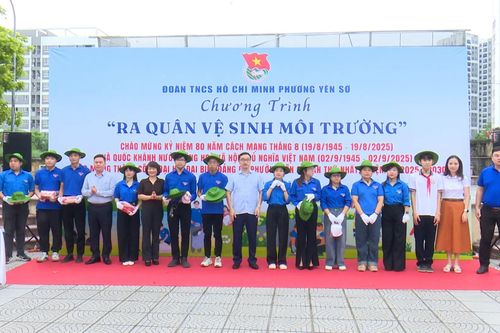 Tuổi trẻ Yên Sở lan tỏa phong trào 'Thứ Bảy xanh'