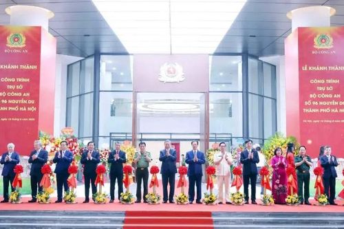 Tổng Bí thư Tô Lâm dự lễ khánh thành trụ sở Bộ Công an