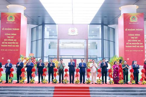 Khánh thành trụ sở Bộ Công an tại số 96 Nguyễn Du, Hà Nội