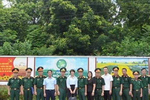 Tùng Thiện: Nhiều công trình, phần việc thi đua lập thành tích chào mừng Đại hội Đảng bộ phường