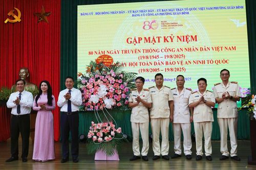 Trung thành, năng động, sáng tạo với quyết tâm cao bảo vệ an ninh trật tự địa bàn