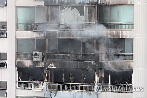 Seoul: Hỏa hoạn chung cư khiến 2 mẹ con tử vong