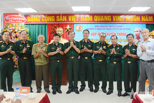 Ban liên lạc truyền thống Trường Sĩ quan Lục quân 2 tại TP Hồ Chí Minh họp mặt kỷ niệm 64 năm Ngày thành lập