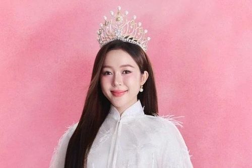 Hình ảnh Kiều Duy xuất hiện trên fanpage cuộc thi Miss International