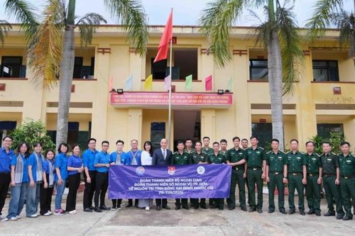 Đoàn công tác Bộ Ngoại giao thăm cán bộ, chiến sĩ đồn biên phòng Bù Gia Mập, Đồng Nai