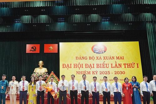 Đảng bộ xã Xuân Mai (Hà Nội) tổ chức thành công Đại hội đại biểu lần thứ I, nhiệm kỳ 2025 – 2030