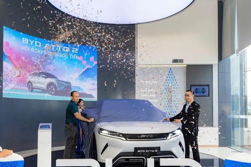 BYD Atto 2 - SUV đô thị thuần điện, trẻ trung ra mắt tại Hải Phòng