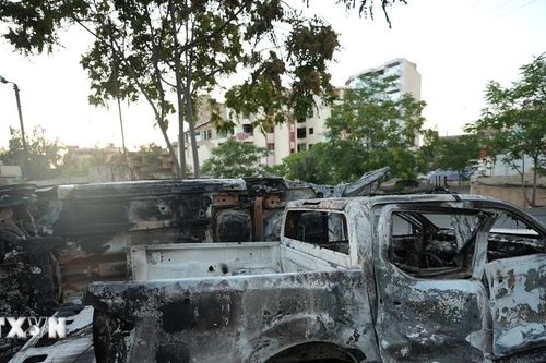 Đánh bom xe tại khu ngoại giao ở thủ đô Syria