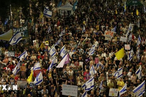 Tổng đình công tại Israel nhằm phản đối chiến tranh
