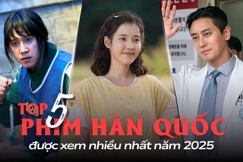 Top 5 phim Hàn Quốc được xem nhiều nhất năm 2025: Squid Game 3 vẫn thua phim của IU