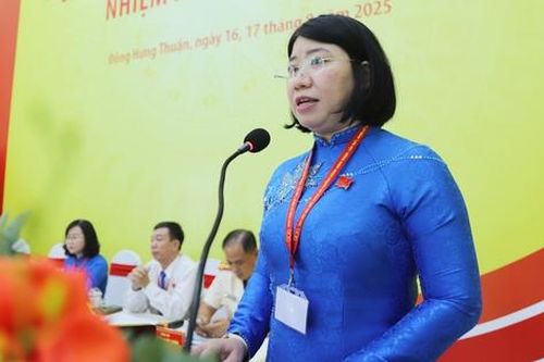 Bà Trần Thị Huyền Thanh làm Bí thư Đảng ủy phường Đông Hưng Thuận