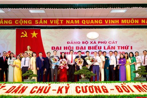 Xã Phù Cát phấn đấu đến năm 2030 đạt tiêu chí phường