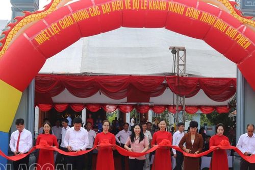 Lào Cai: Khánh thành công trình Đình Giới Phiên