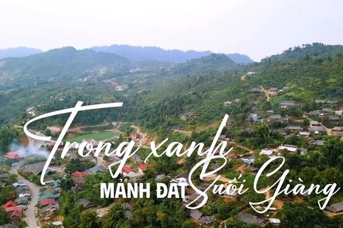 Trong xanh mảnh đất Suối Giàng
