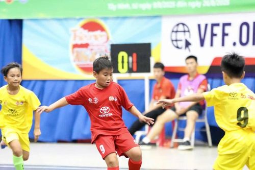 Đội U9 Phú Thọ vượt qua Vòng bảng Giải bóng đá U9 toàn quốc năm 2025