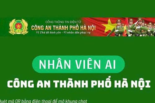 Công an Hà Nội ra mắt 4 sản phẩm chuyển đổi số