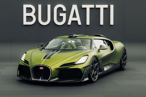 Ảnh thực tế siêu xe Bugatti Brouillard tại Monterey Car Week 2025