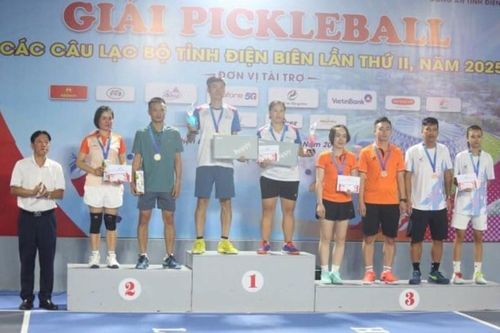 Bế mạc Giải Pickleball các CLB tỉnh Điện Biên lần thứ II, năm 2025
