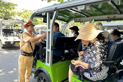 Chấn chỉnh xe điện du lịch ở phố cổ Hội An, giữ gìn hình ảnh đô thị