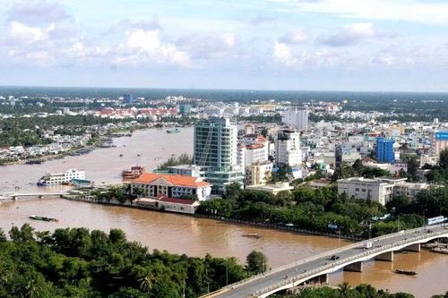 Thành phố hạ lưu sông Mê Công