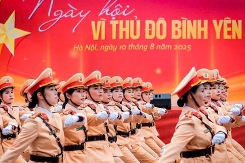 Đồng hành cùng Công an Hà Nội trong Ngày hội Vì Thủ đô bình yên
