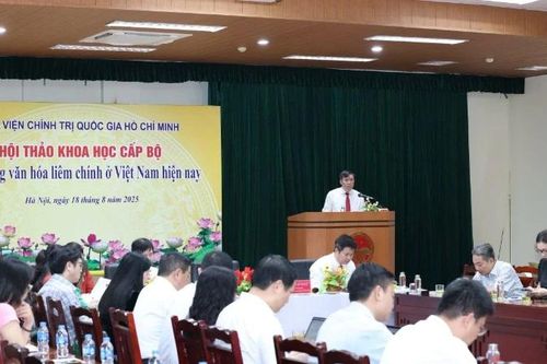 Cán bộ, đảng viên cần nêu gương xây dựng văn hóa liêm chính và trách nhiệm thực hành liêm chính