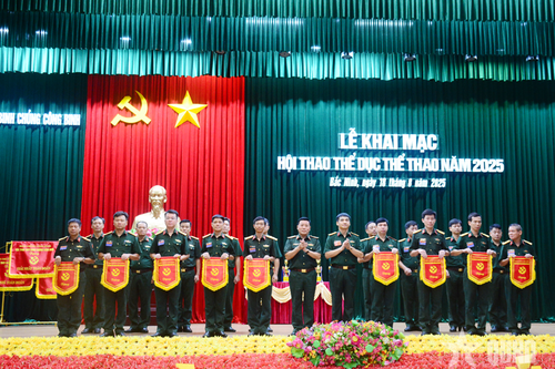 Binh chủng Công binh khai mạc Hội thao Thể dục thể thao năm 2025