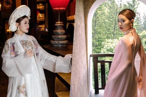 'Sao Mai' Nguyễn Thu Hằng hóa nàng thơ, gây ấn tượng mạnh cùng áo dài tại 'Thanh âm Yên Tử'