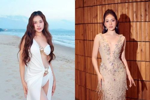 Sau 5 năm sinh con, vợ Dương Khắc Linh khoe vóc dáng thon gọn, gợi cảm