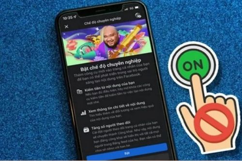 Cách bật chế độ chuyên nghiệp trên Facebook đơn giản, dễ dàng