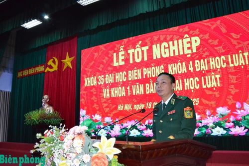 Học viện Biên phòng tổ chức Lễ tốt nghiệp cho học viên các khóa