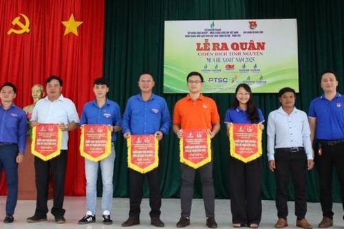 Cụm phối hợp hoạt động Bà Rịa - Vũng Tàu tổ chức Lễ ra quân chiến dịch tình nguyện Mùa hè xanh 2025